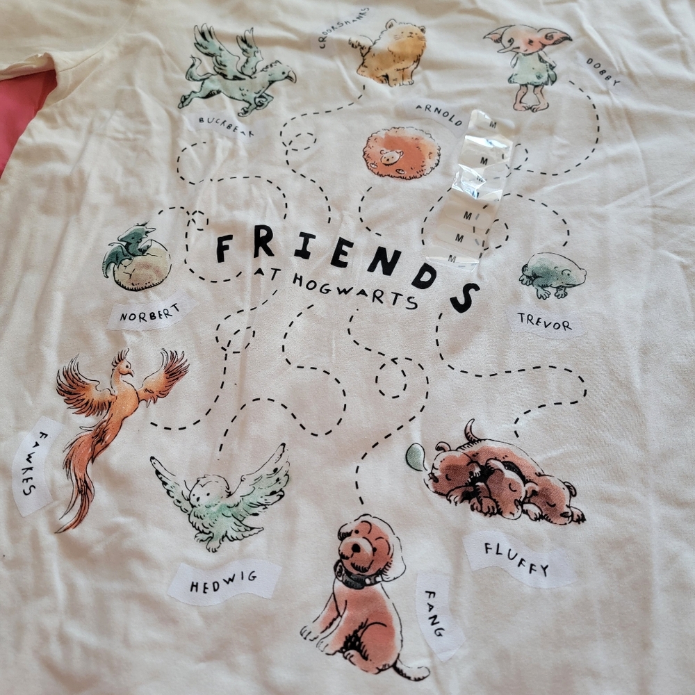 Warner Bros. Cream Harry Potter Tee - Picture 2 of 3